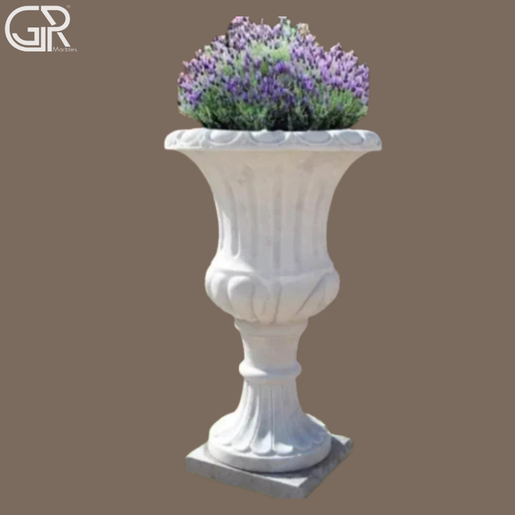 Marble Plant Pots