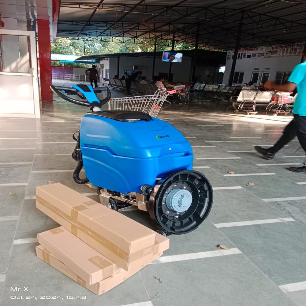 1200E Auto Scrubber Dryer Floor Cleaning Machine