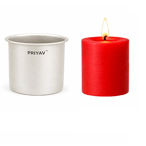 3 x 3 inch Pillar Candle Mold