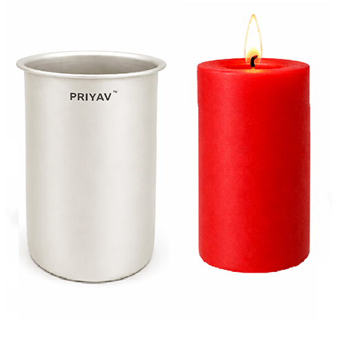 3 x 5 inch Pillar Candle Mold