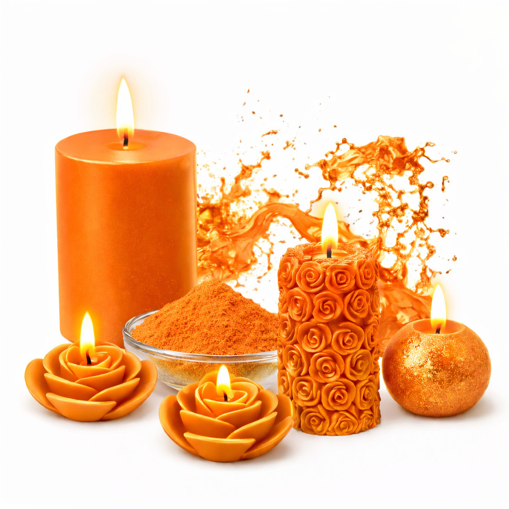 ORANGE Candle Making Color
