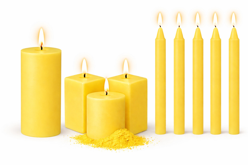 Yellow Candle Making Color