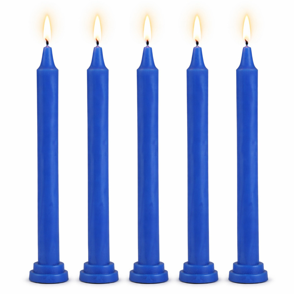 Blue Candle Making Color