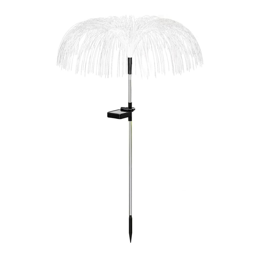 Solar Outdoor Lights  7-Color Waterproof Jellyfish Like Firework Home Decor (2pcs)