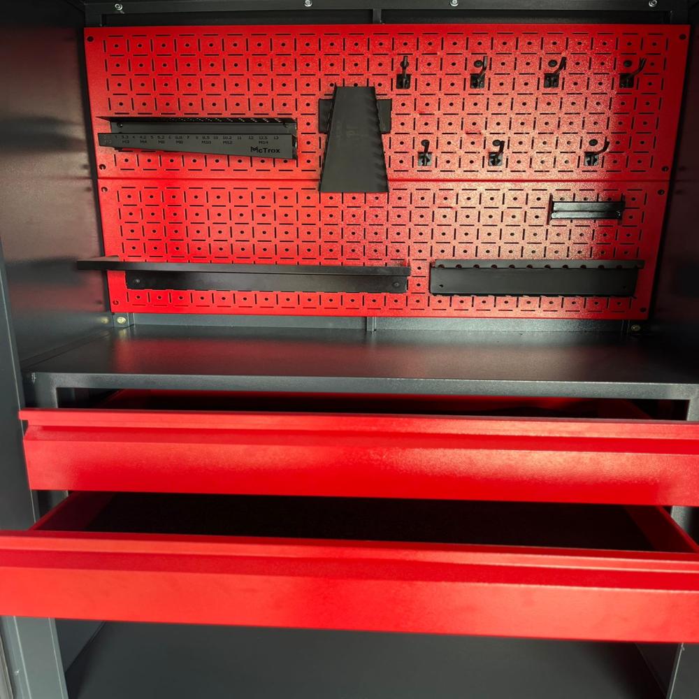 Tool Storage Cabinet with Pegboard