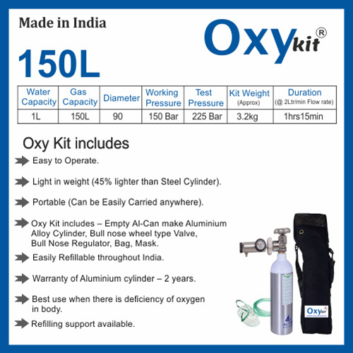150 Litre Oxygen Kit