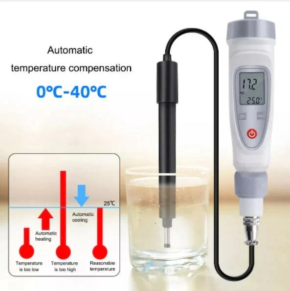 True Sense Portable Digital Pen Dissolved Oxygen Meter Water Quality Tester Dissolved Oxygen Detector, JPB-70A