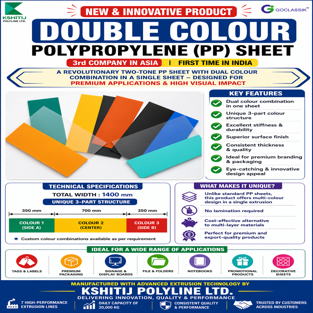 Double Color Sheet - Hardness: Rigid