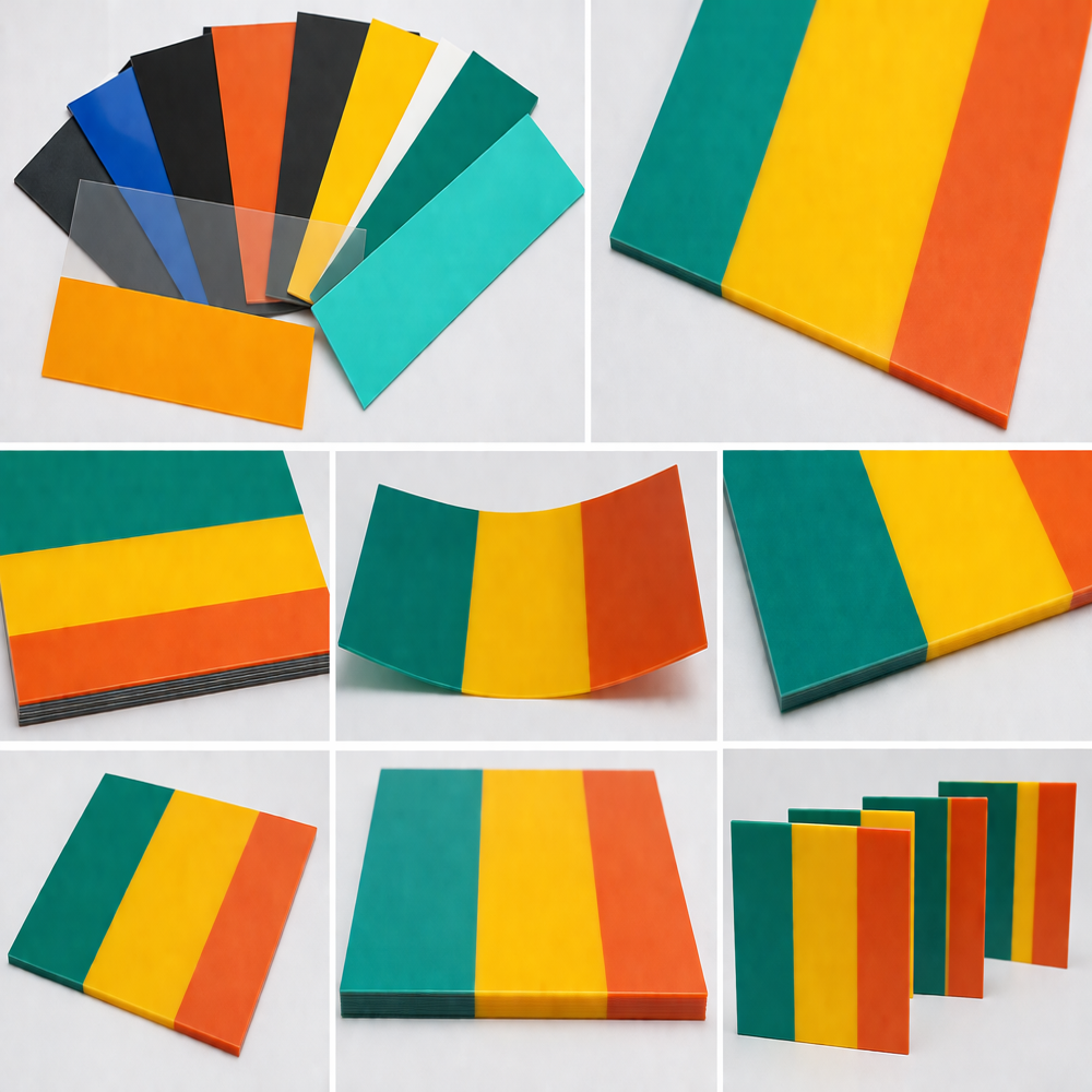 Double Color Sheet - Hardness: Rigid