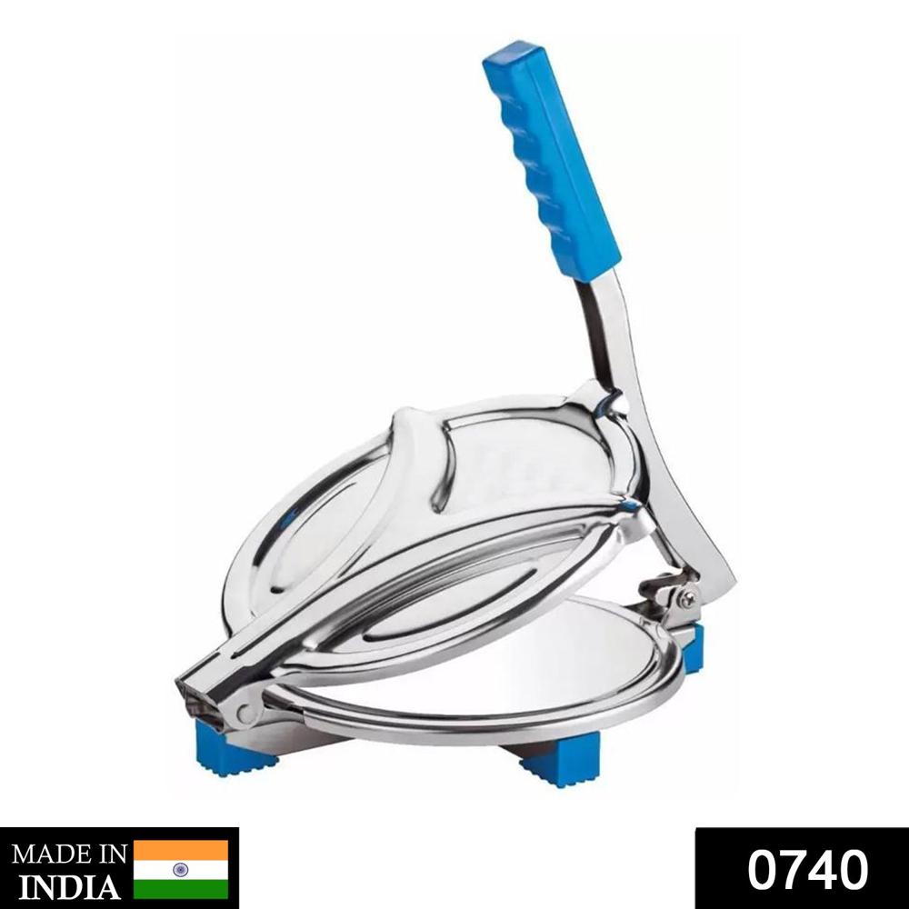 Stainless Steel Puri Press Chapati Maker - Color: Mix