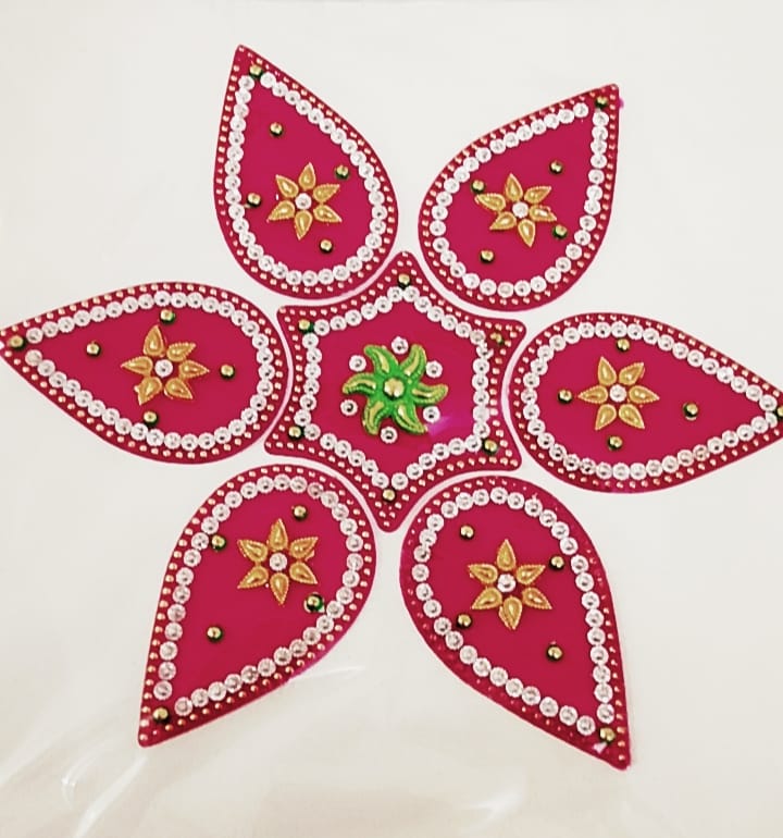 Acrylic Rangoli