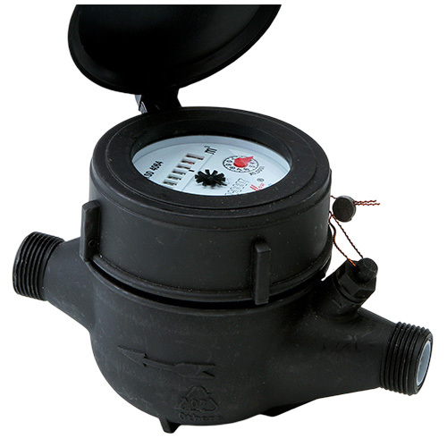 Polymer Body Multi Jet Screwed Ends Water Meter