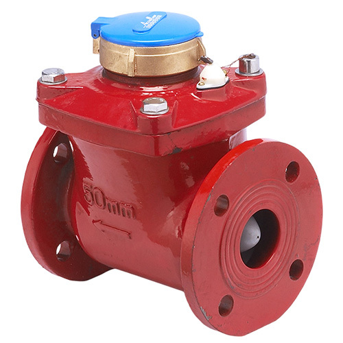 Cast Iron Body Woltman Flanged Hot Water Meter - Accuracy: 2% (At Flow Rate Above Qmin)  %