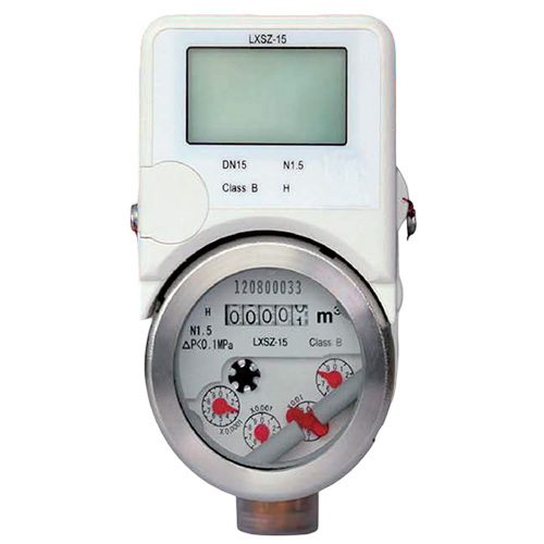 Brass Body Multi Jet Screwed Ends Pre Paid Ultrasonic Water Meter