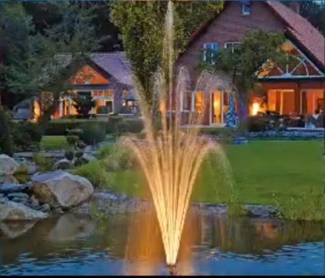 3 Step Adjustable Vulcan Fountain Nozzle