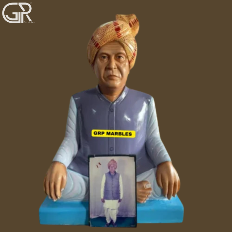 Marble Human Bust Statue
