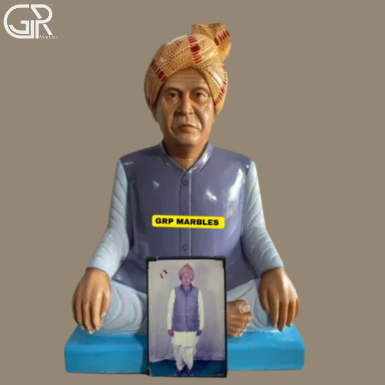 Marble Human Bust Statue