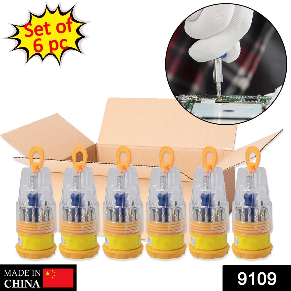 16-In-1 Screwdriver Set With 15 Magnetic Bits  Professional Driver Kit - Application: Household Repair