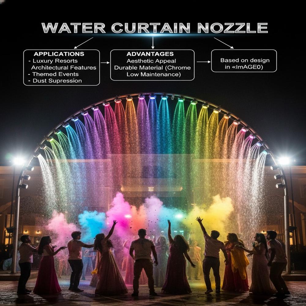 Mist Fountain Nozzle