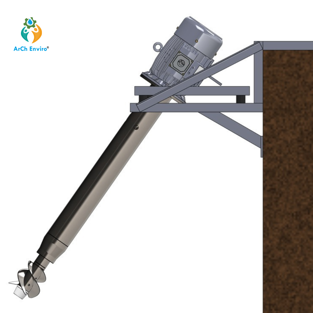 High Oxygen Transfer Jet Aspirator Aerator For Wastewater Treatment - Color: Silver