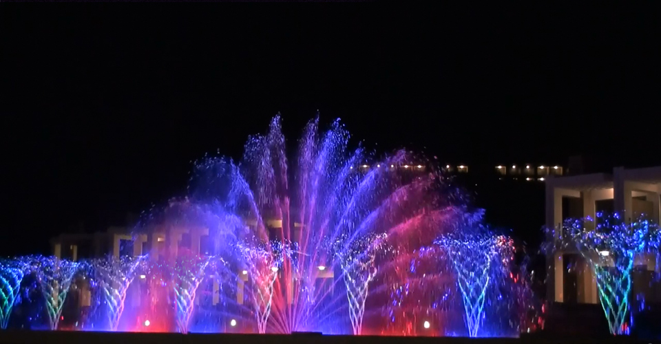 Rotating Fountain Nozzle