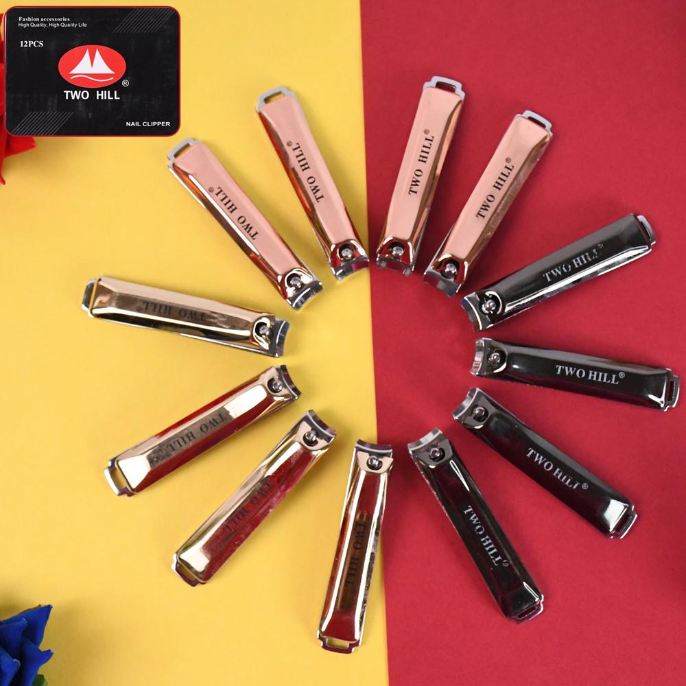 Stainless Steel Cute Nail Clipper Nail Catcher, Nail File (12 Pcs Set / Mix Design) - Product Type: Home Utility Products