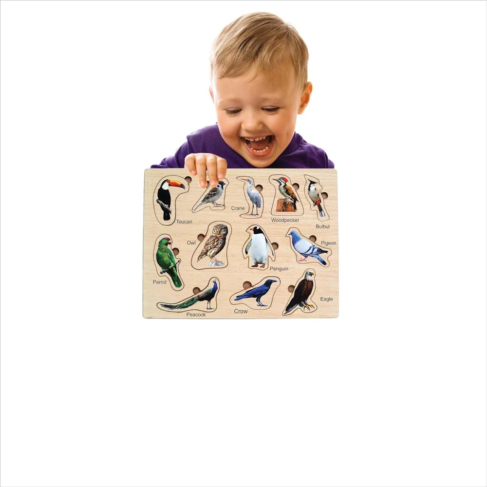 BIRDS WOODEN PUZZLE