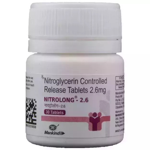 Nitroglycerin Controlled Release Tablets