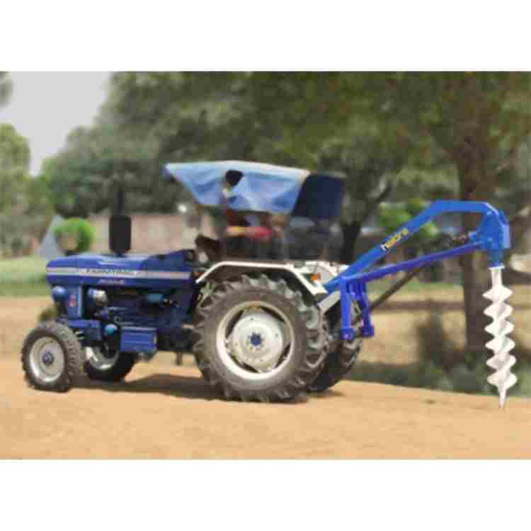 H1 Pit Digger - Mild Steel Hydraulic Auger, Gear Drive - 50 Hp Power, Replaceable Teeth Design, Agriculture Use