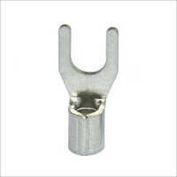 Uninsulated Fork Type Lugs - Tin-plated Electrolytic Copper, 0.5-6mmâ² Cable, Metallic Silver, Ul 94v-0, Rohs Compliant, High Mechanical Strength