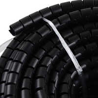 Black Spiral Cable Wire Wrap