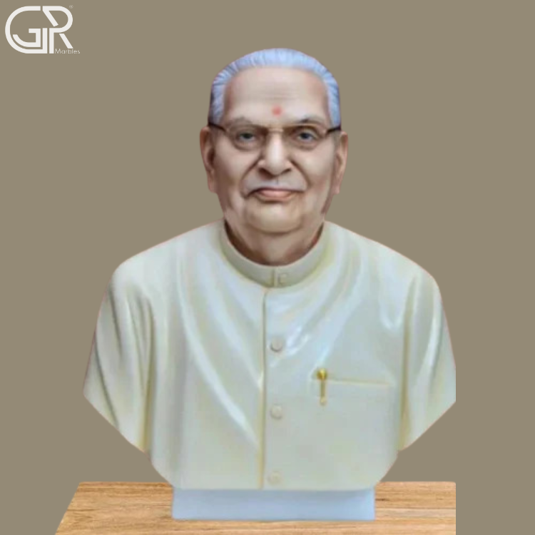 White Marble Human Statue