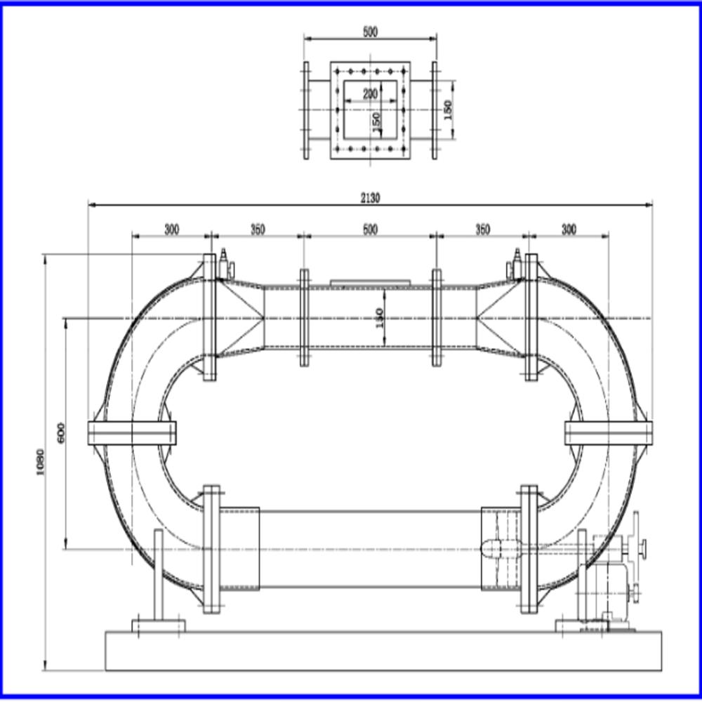 Oscillatory flow Circulating Water Channel