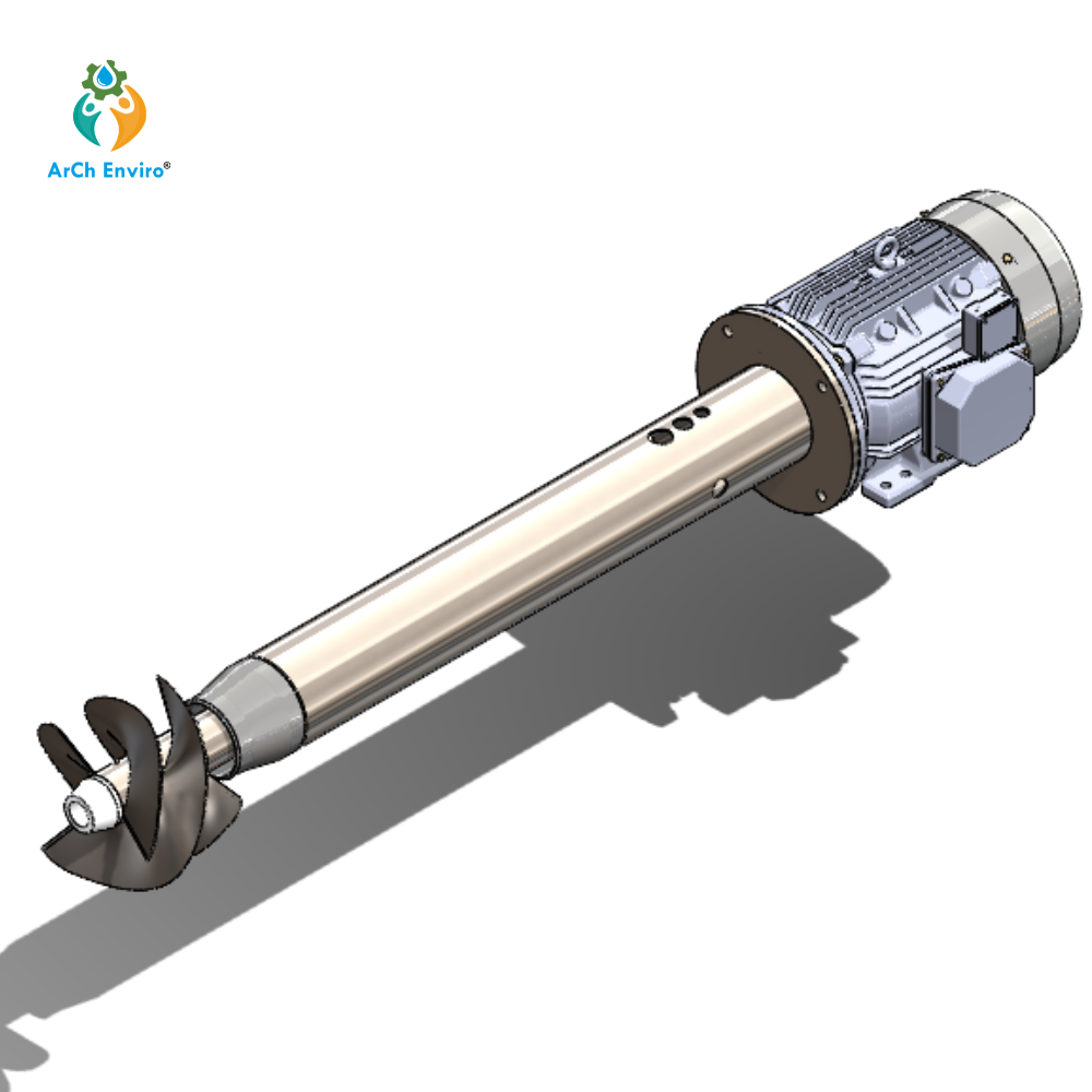Industrial Jet Aspirator Aerator for Effluent Treatment Systems