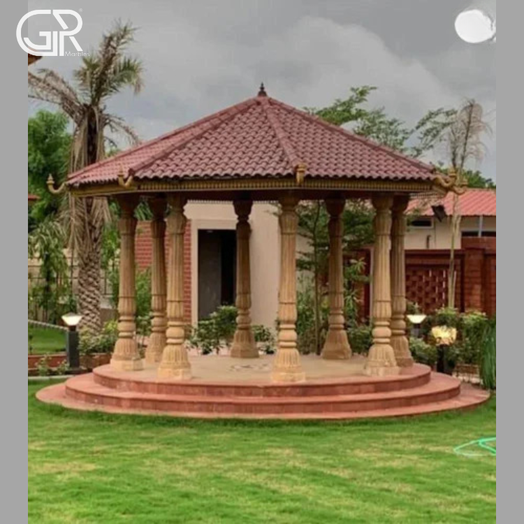 Sandstone Garden Gazebo