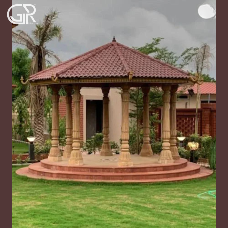 Sandstone Garden Gazebo