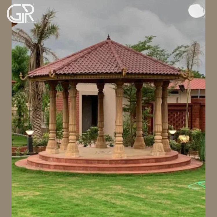 Sandstone Garden Gazebo