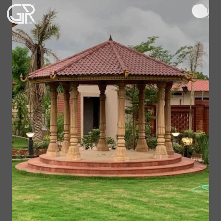 Sandstone Garden Gazebo