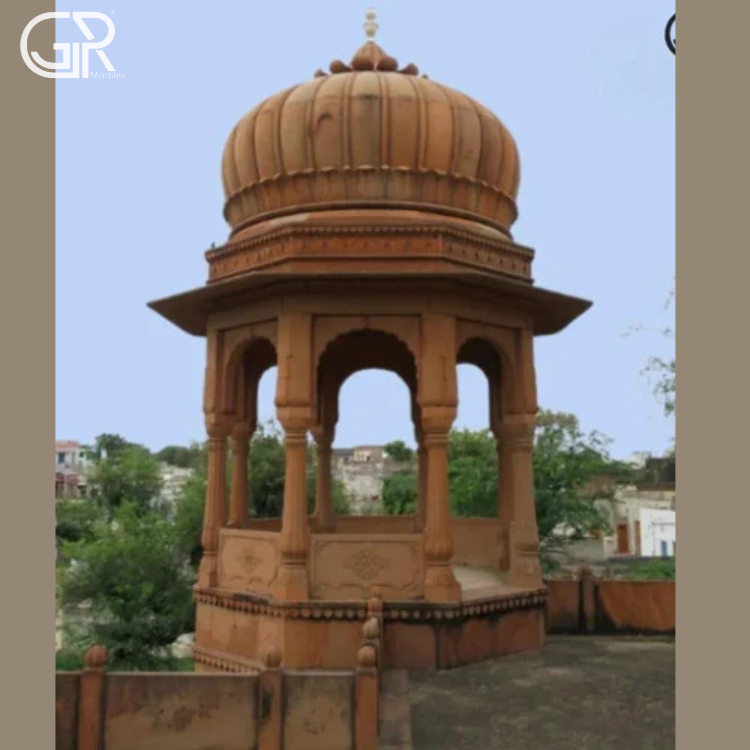 Outdoor Sandstone Gazebo