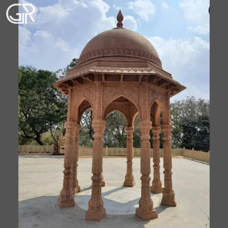 Outdoor Sandstone Gazebo