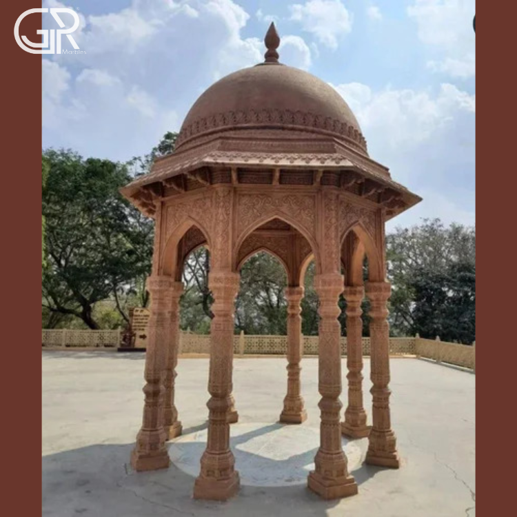 Outdoor Sandstone Gazebo