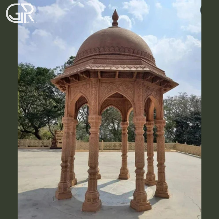 Outdoor Sandstone Gazebo