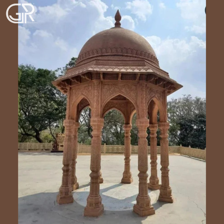 Outdoor Sandstone Gazebo