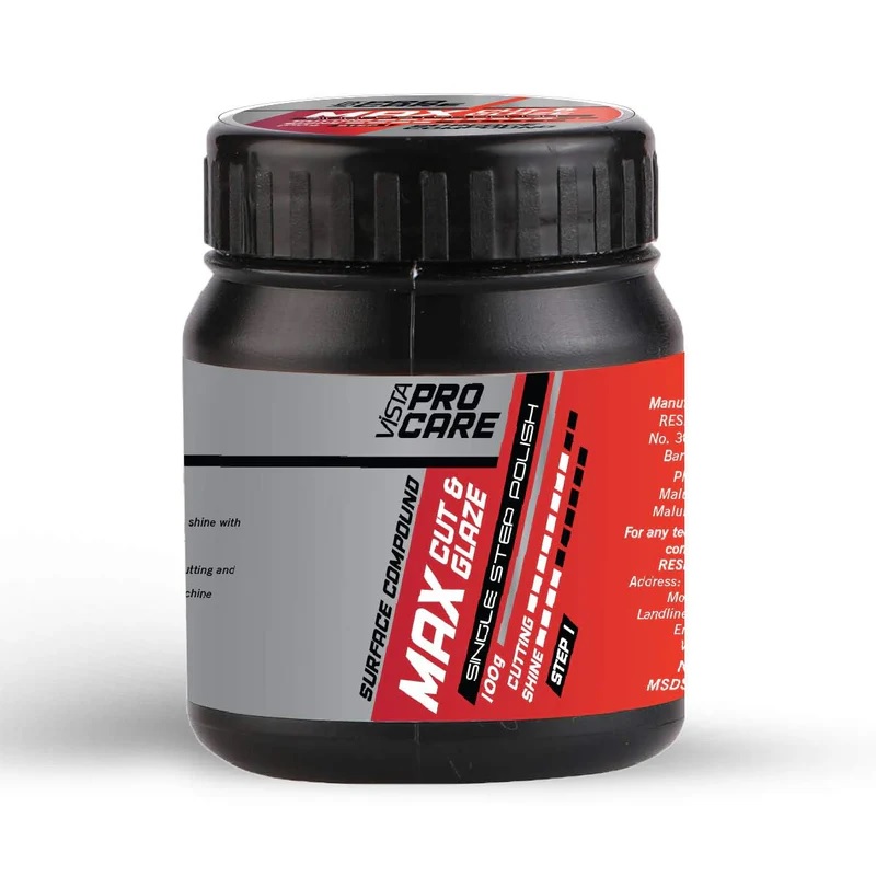 Vista Max Cut & Glaze 100grms