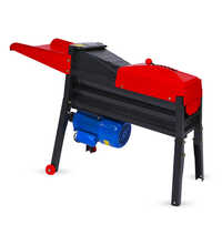 Ct-510 Corn Thresher With Gear - Heavy-duty Steel, 1100x600x900mm, Blue Orange | 2.2 Kw Power, 800-1200 Kg/hr, 97% Efficiency