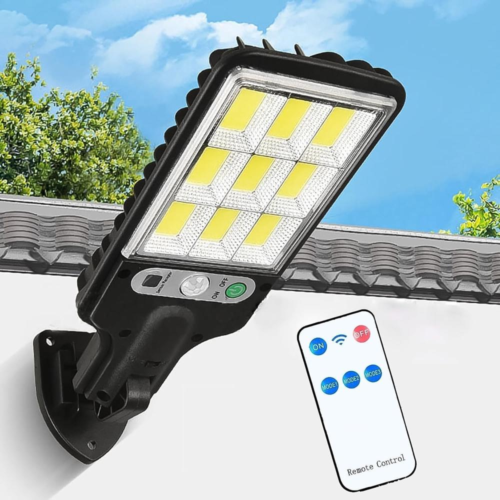 High-Power Solar Led Street Light With Motion Sensor & Remote Control - Application: Home