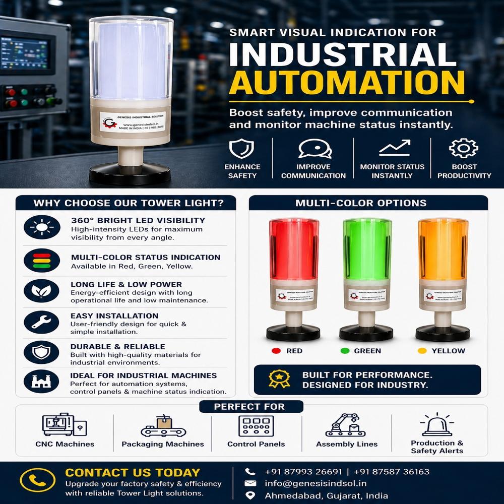 Gis Tower Light 24 - Color: Silver White