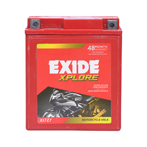 XLTZ7 Exide Motorcycle Battery