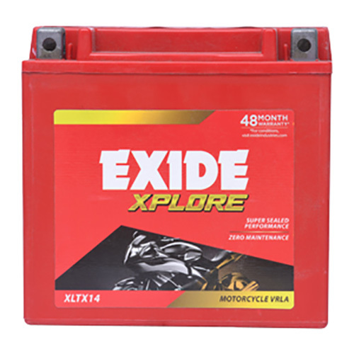 XLTX14 Exide Motorcycle Battery