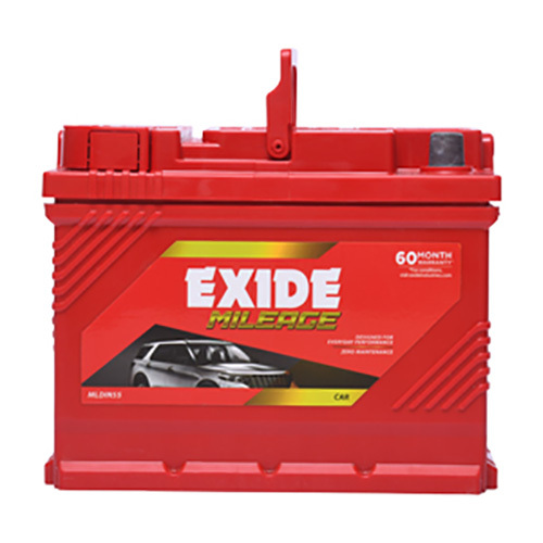 Exide 50Ah Eko50L Battery 24Months Warranty (24 Foc) - Dimension (L*W*H): 260X173X225 Millimeter (Mm)